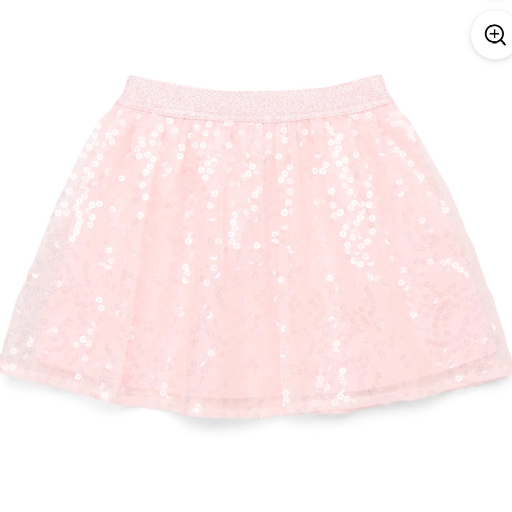 Garanimals Girls Icy Pink Sequin Skirt Size 10 NWT